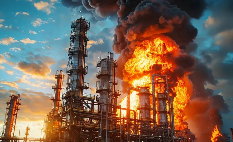 Иран взриви голямо нефтено находище в Абу Даби