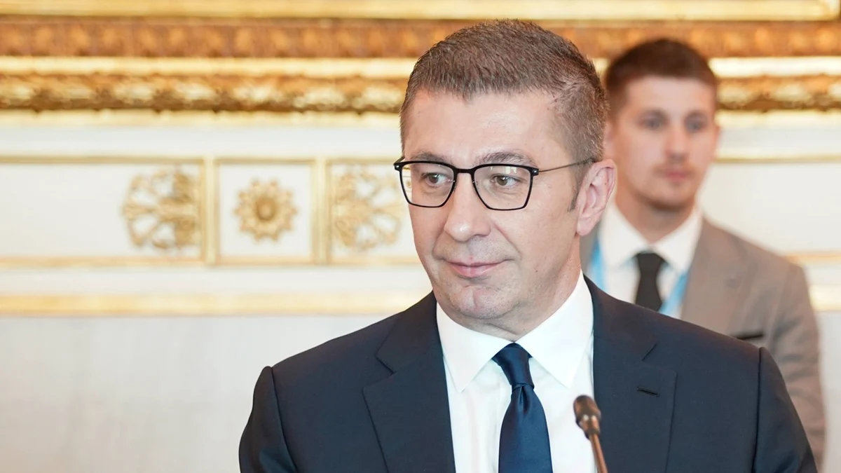 Християн Мицкоски: Държава от ЕС ни налага безпрецедентен тормоз