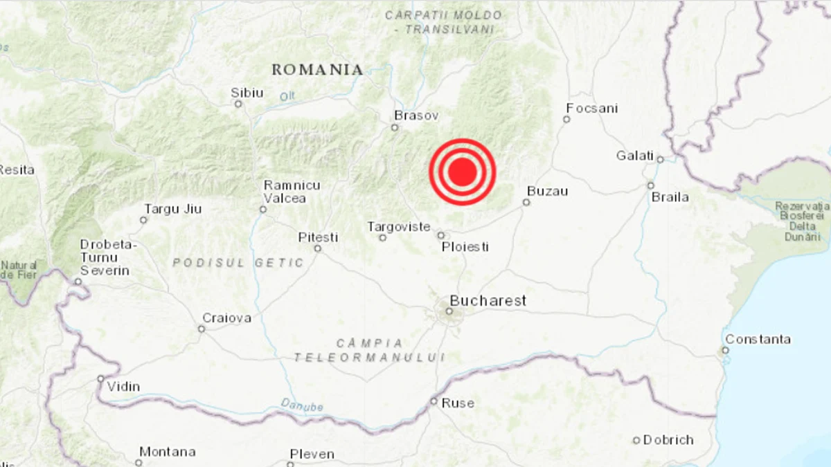 Земетресение разлюля Вранча и днес следобед